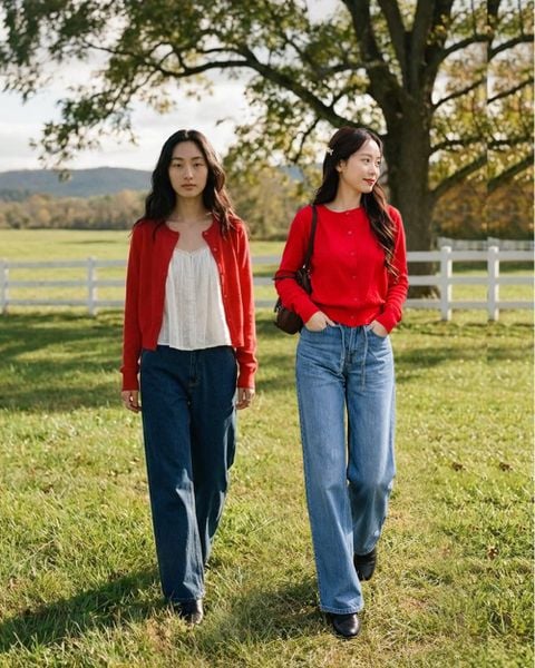 Áo The Cardigan - Red