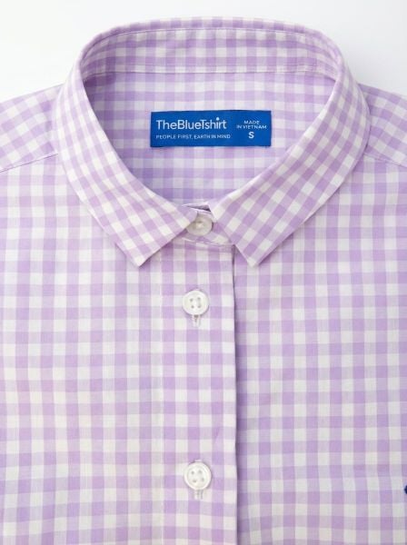Áo Ultimate Shirt - Lilac Gingham
