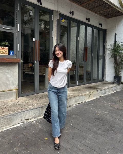 Áo thun 1990s Tshirt - Light Grey