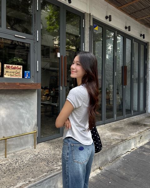 Áo thun 1990s Tshirt - Light Grey