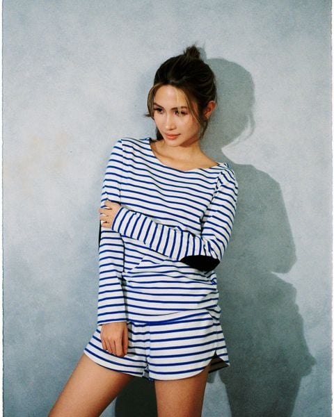 Quần Sporty Shorts - Signature Blue Stripe