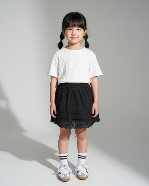 Chân váy BlueKid Black Boho Skirt - Eco Cotton