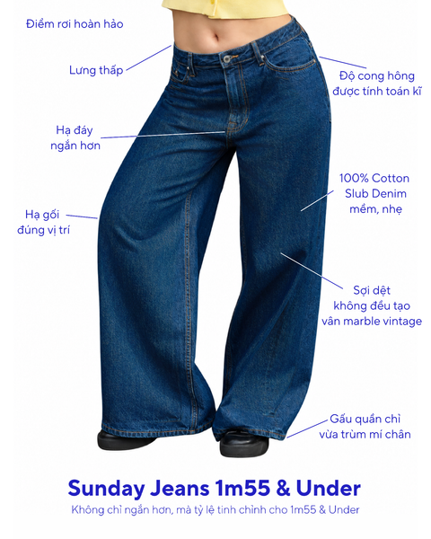 Quần Sunday Jeans - Special You in Dark Blue