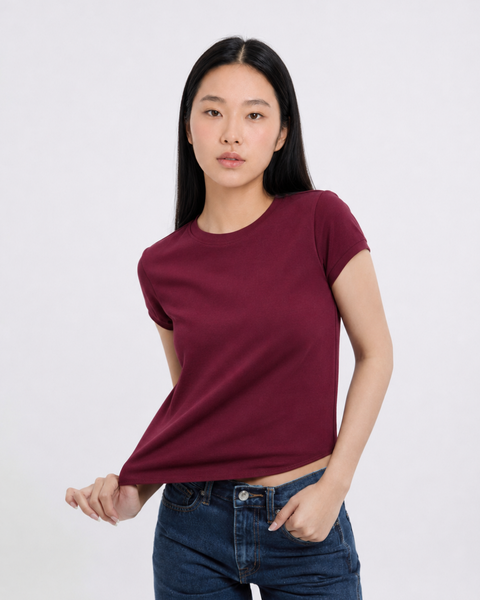 Áo thun 1990s Tshirt - Red Wine