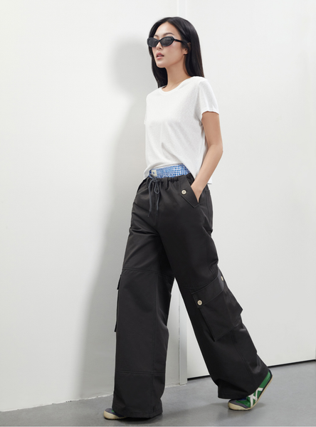 Quần Run Pocket Khaki Pants - Army Green