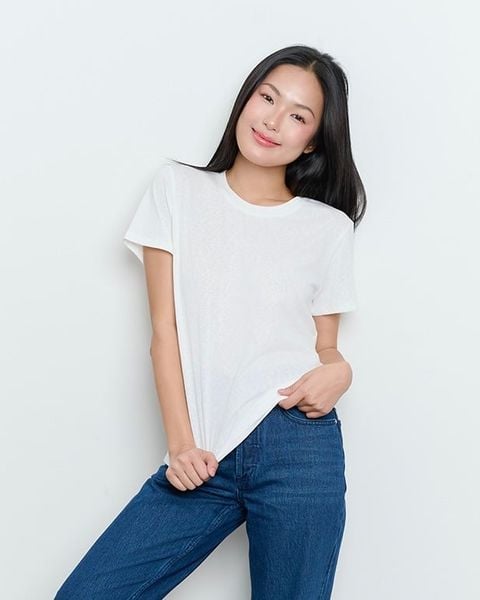 Áo Paper Regular T - White