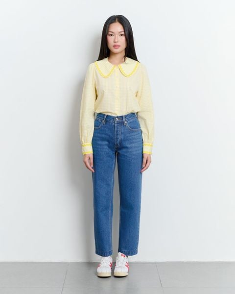 Quần Dad Jeans - Blue Adventure