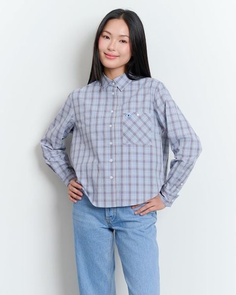 Áo Kate Shirt - Blue Lagoon Iceland Plaid