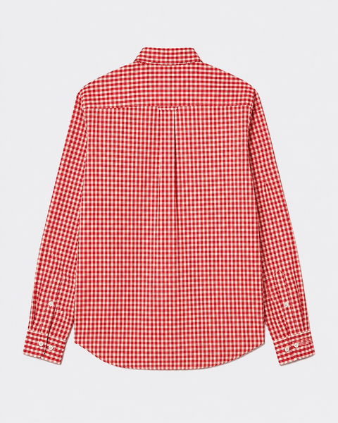 A Classic Shirt - Red No.2 Gingham