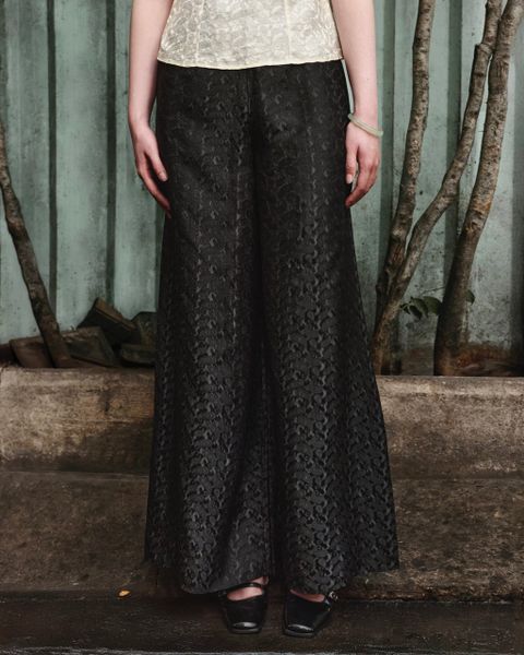 Quần Tơ Tằm Phương Nam - Đen Đông Dương