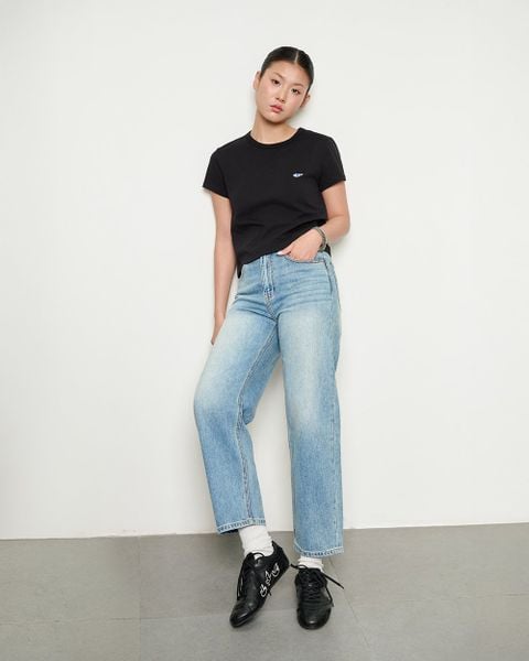 Quần Balloon Jeans - Life Blue