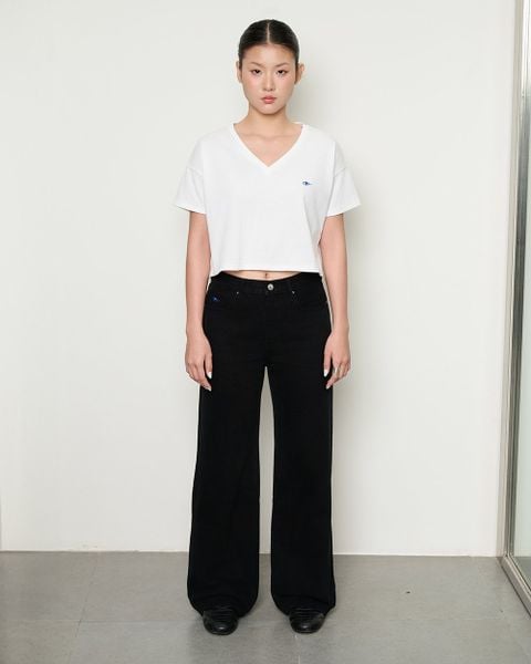 Áo V Neck T - 250 White