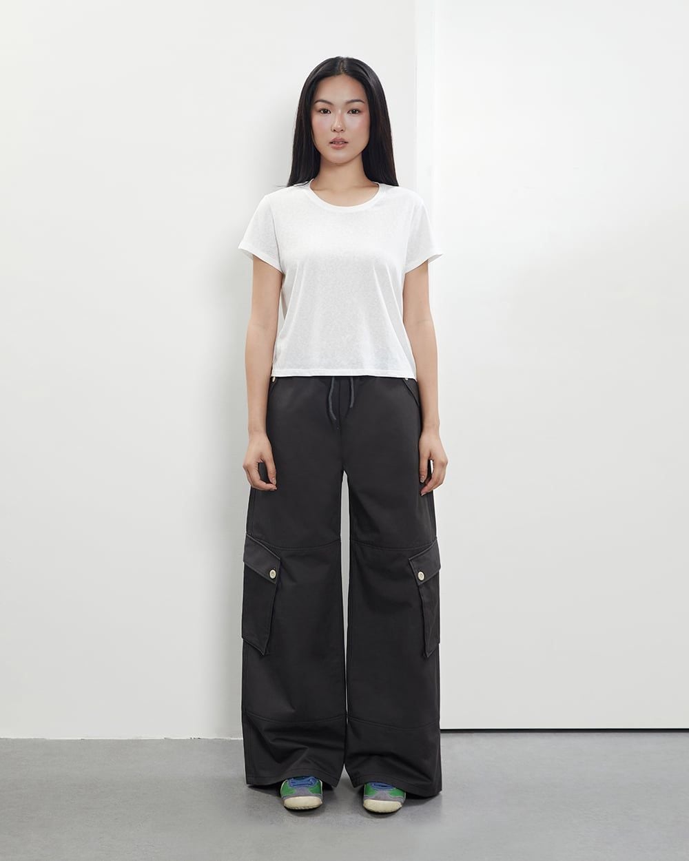 Áo Paper Boxy T - White