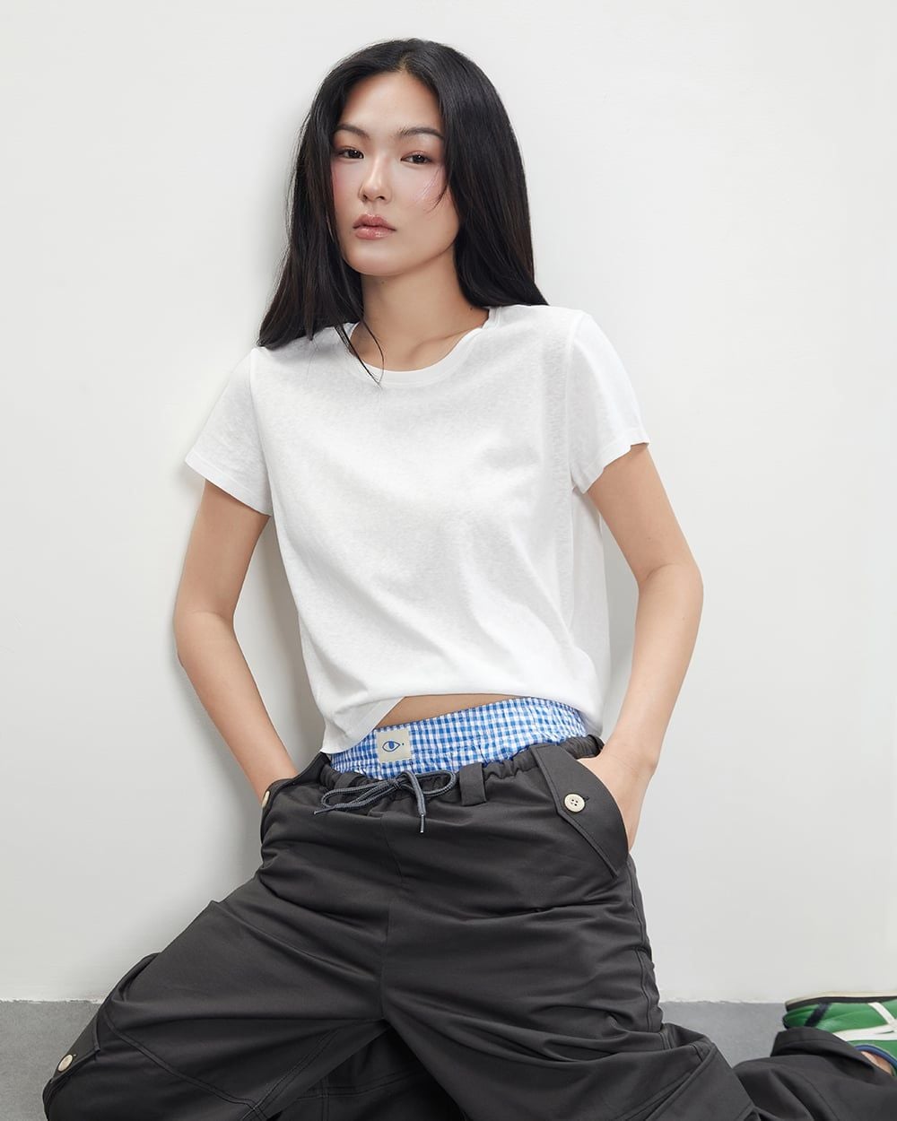 Áo Paper Boxy T - White