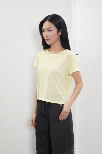 Áo Paper Boxy T - Yellow
