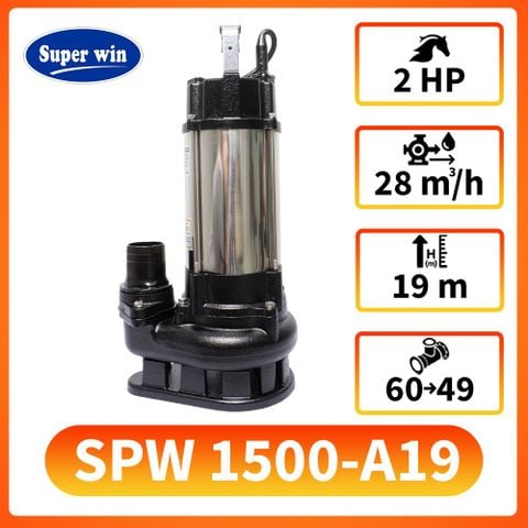 Bơm chìm Superwin SPW1500-A19