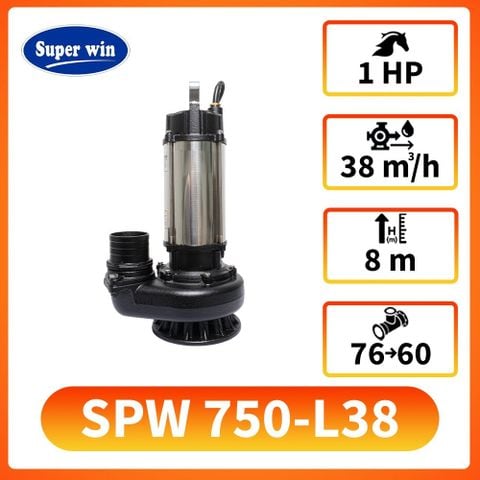 Bơm chìm Superwin SPW750-L38