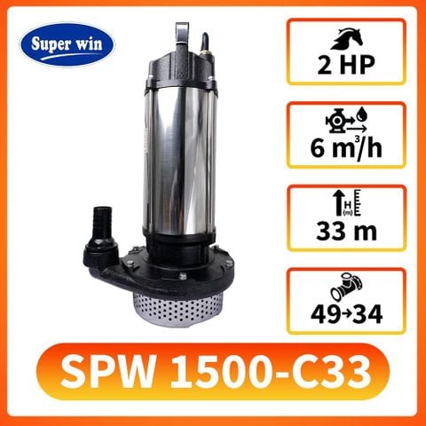 Bơm chìm Superwin SPW1500-C33