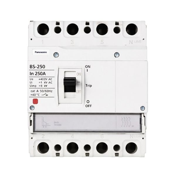 Cầu dao MCCB SF Panasonic 4P 800AF 700-800A BBSF47