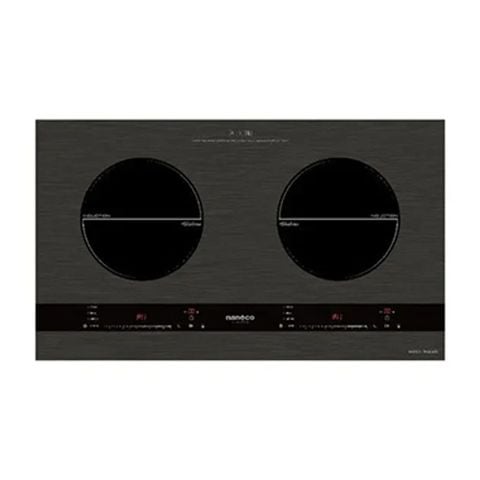 Bếp điện từ đôi Nanoco NICL481 công suất 2400W+2400W lắp âm và nổi