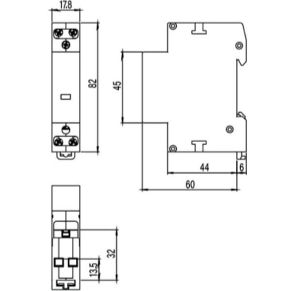 Cầu dao MCCB Panasonic BMD 2P 20AF 20-63A