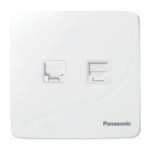 Bộ 2 ổ cắm mạng CAT5E Minerva Panasonic WMT422