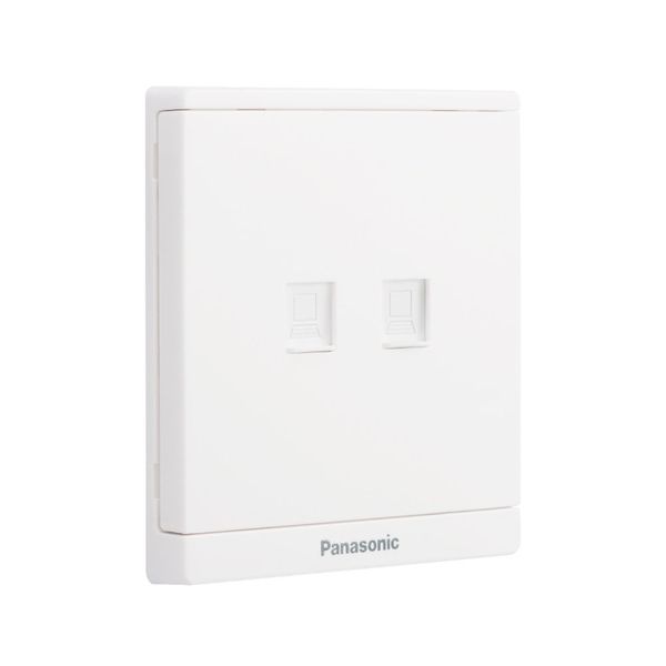 Bộ 2 ổ cắm mạng CAT5E Full Color Panasonic WMF422