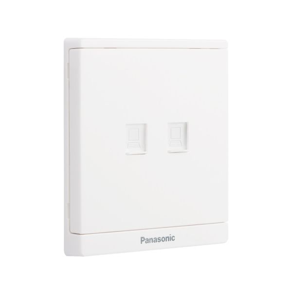 Bộ 2 ổ cắm mạng CAT5E Full Color Panasonic WMF422