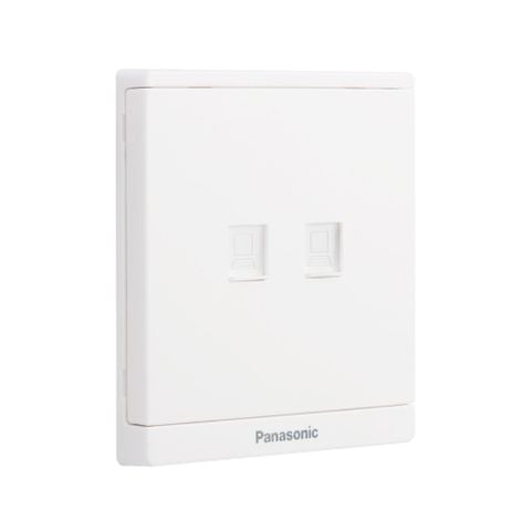 Bộ 2 ổ cắm mạng CAT5E Full Color Panasonic WMF422