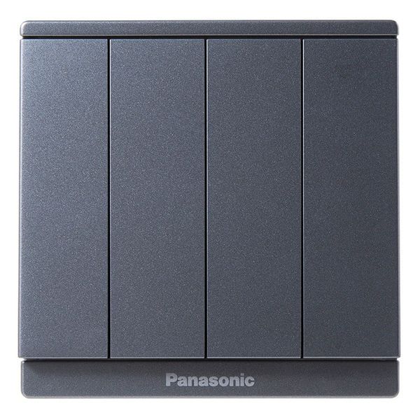 Bộ 4 công tắc C 2 chiều Full Color Panasonic WMF508 Ánh Kim