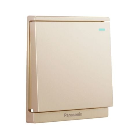 Bộ 1 công tắc C 2 chiều có chỉ báo dạ quang Panasonic WMF512 Ánh Kim