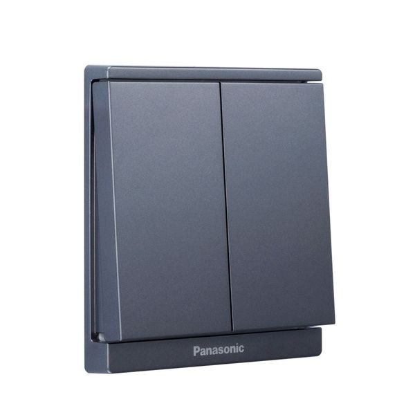 Bộ 2 công tắc E đảo chiều Panasonic WMF596 Ánh Kim