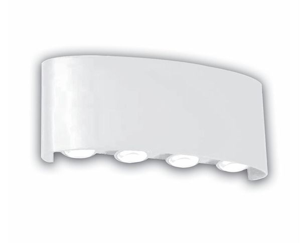 Đèn gắn tường ngoài trời LED Nanoco NBLS031 8W IP65 8 tia