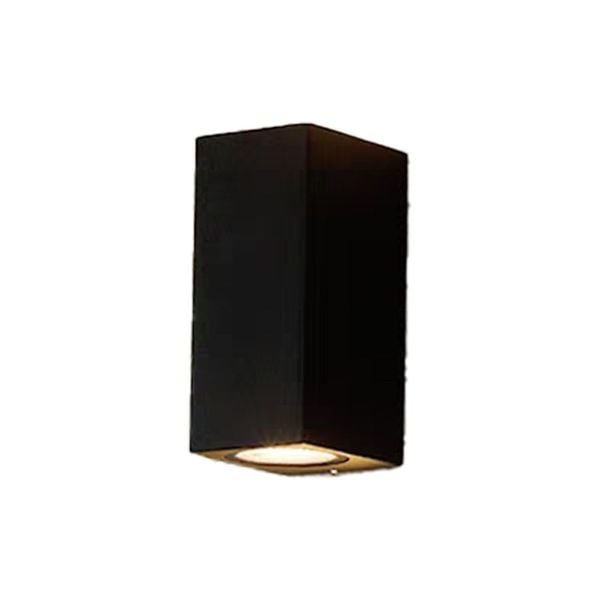 Đèn gắn tường ngoài trời LED Nanoco NBLS8003 6W IP65 2 hướng 348lm đen