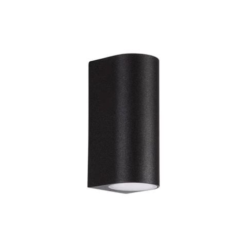 Đèn gắn tường ngoài trời LED Nanoco NBLS8004 6W IP65 2 hướng 360lm đen