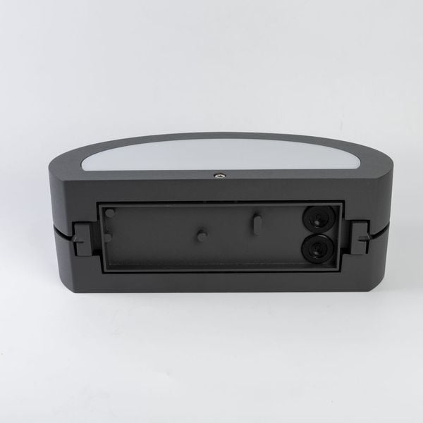 Đèn gắn tường ngoài trời Nanoco NBL3181 bóng E27 max 15W IP54 xám đậm