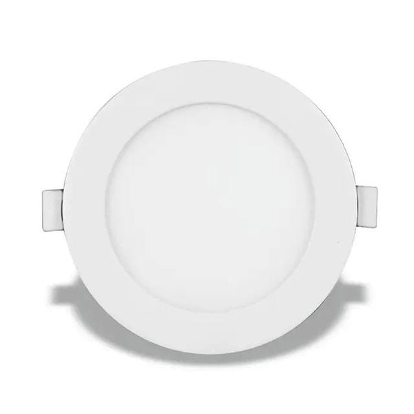 Đèn LED slim panel Hera Nanoco NSD09CW110 9W Ø110 đổi màu viền trắng