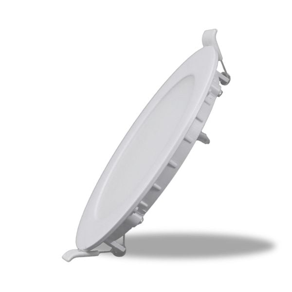 Đèn LED slim panel Hera Nanoco NSD09CW110 9W Ø110 đổi màu viền trắng