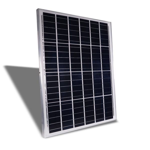 Bộ đèn pha LED năng lượng mặt trời Nanoco 300W IP67 trắng 6500K NLFS300650L + tấm solar NLFS300650S