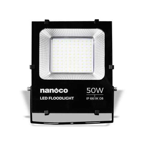 Đèn pha LED Nanoco High Series 50W IP66 Vàng 3000K NLFH0503