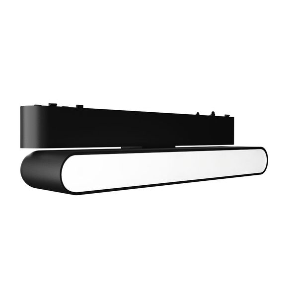 Đèn pha gập ray nam châm Nanoco NMGFF123B / NMGFF124B 12W thân tròn