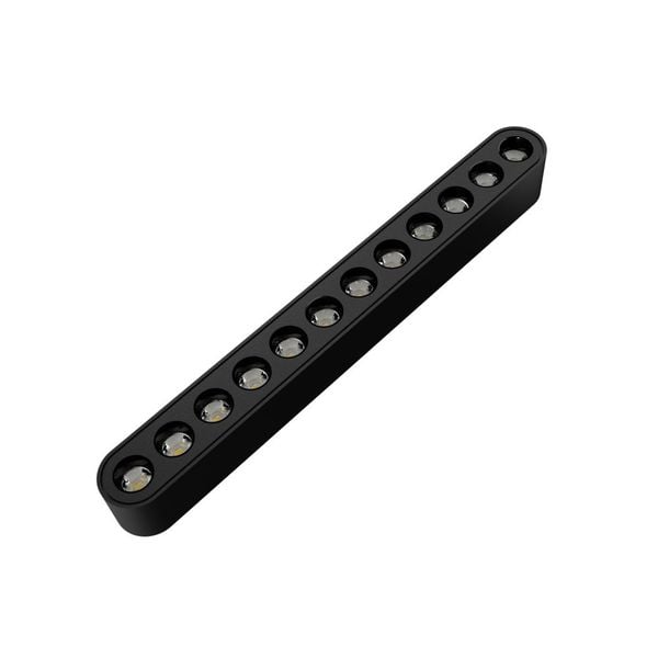 Đèn chiếu điểm ray nam châm Nanoco NMGG123B / NMGG124B / NMGG126B 12W thân tròn