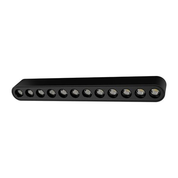 Đèn chiếu điểm ray nam châm Nanoco NMGG123B / NMGG124B / NMGG126B 12W thân tròn