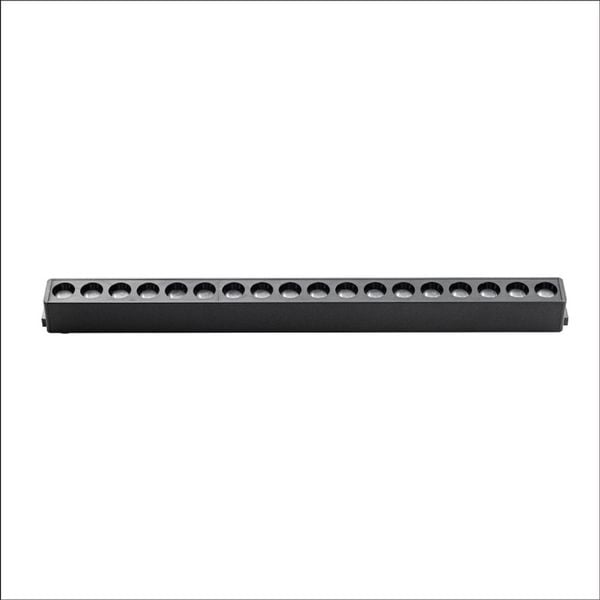 Đèn chiếu điểm ray nam châm Nanoco NMGG183BS / NMGG184BS / NMGG186BS 18W thân vuông