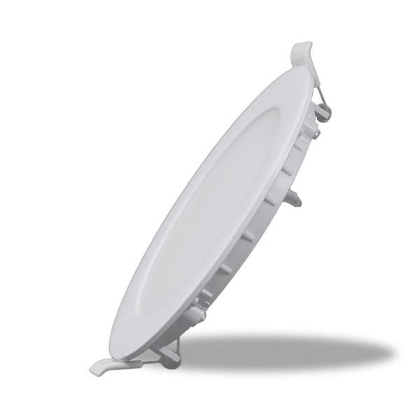 Đèn LED slim panel Nanoco Hera 9W Ø110 viền trắng NSD096 / 094 / 093