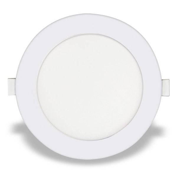 Đèn LED slim panel Nanoco Hera 12W Ø135 viền trắng NSD126 / 124 / 123
