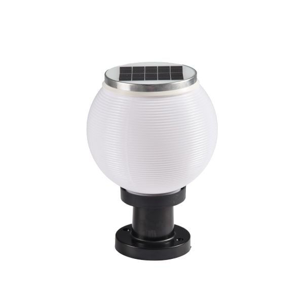 Đèn solar sân vườn Nanoco 1.5W chóa đục 200mm NTZ08200
