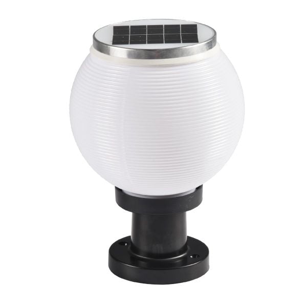 Đèn solar sân vườn Nanoco 1.5W chóa đục 250mm NTZ08250