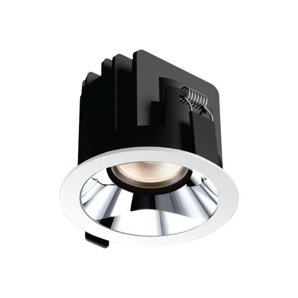 Đèn spotlight âm trần Nanoco Nova NSP07WC243 7W góc chiếu 24 độ chóa chrome