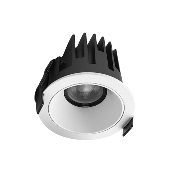 Đèn spotlight âm trần Nanoco Nova NSP12WB363 12W góc chiếu 36 độ chóa đen trắng